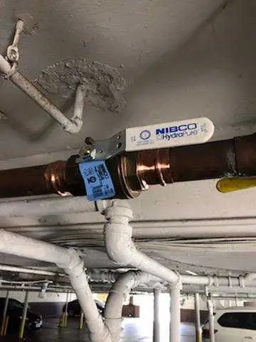 Copper pipe repair and valve work for Backflow Testing in Isenhour